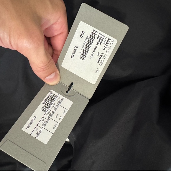 Balenciaga Logo Puffer Jacket Black Size 46 / US Medium Brand New w/ Tags - Picture 6 of 8